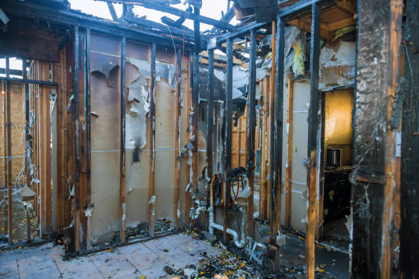 Professional Fire Damage Removal technician working in Fort Mill, SC